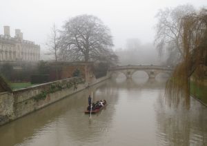 River Cam towards Clare Bridge