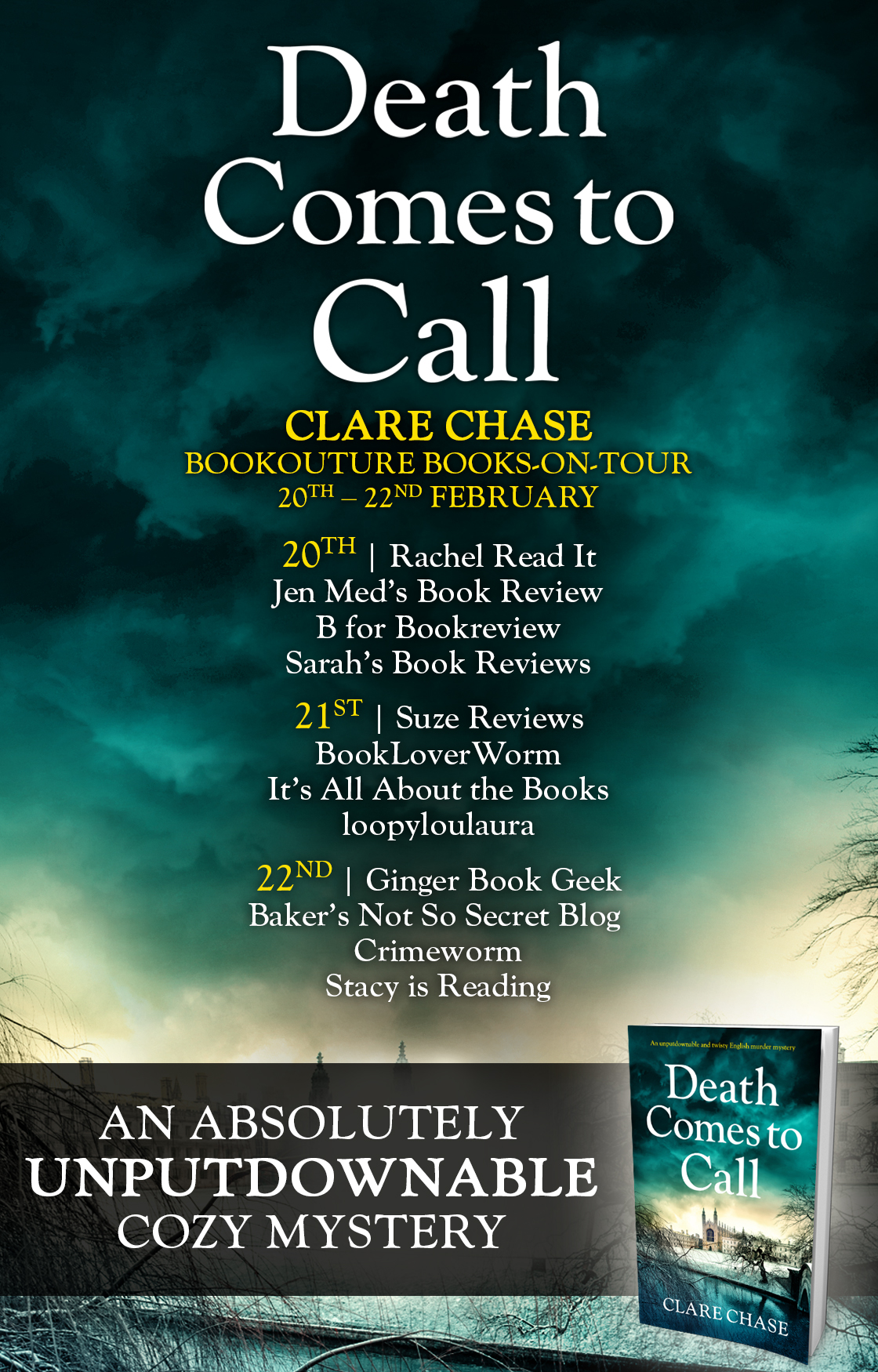 Death Comes to Call - Blog Tour
